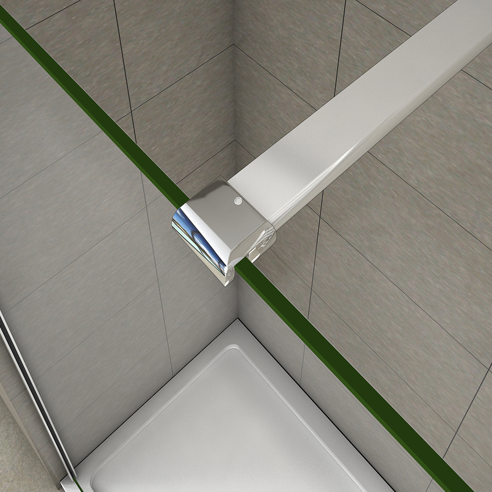 AICA 8mm NANO EASY CLEAN Clr Glass Screen Wet Room Shower Enclosure Tray Cubicle eBay