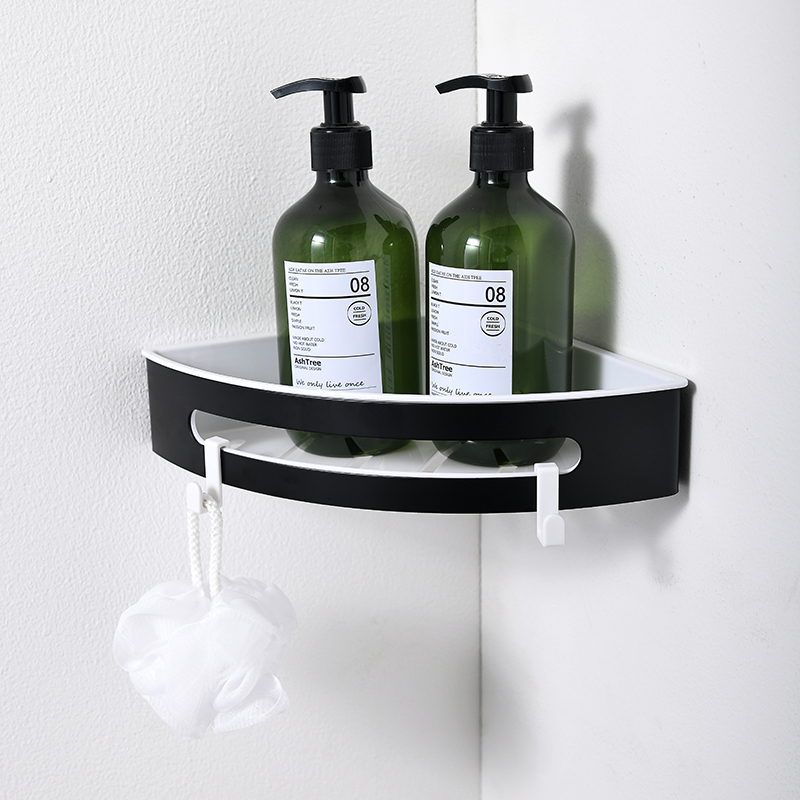 Duschregal Eckregal Kunststoff Duschablage Duschkorb für Wand Küche